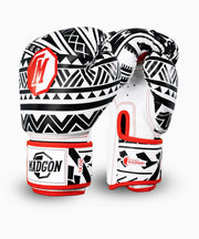 MADGON Premium Boxhandschuhe, Männer und Frauen Kickboxhandschuhe für Kampfsport, MMA, Sparring, Muay Thai und Boxen 10 12 14 16 oz