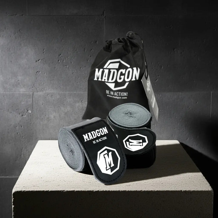 Boxbandagen Contaqt grau MADGON