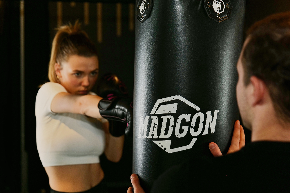 Boxhandschuhe für Frauen mit Klettverschluss – sicherer Halt und Handgelenkstabilität