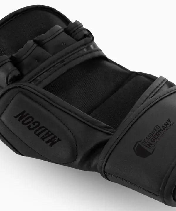 MMA Sparring Handschuhe mattschwarz MADGON