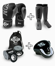 Starter Boxer Set grau MADGON