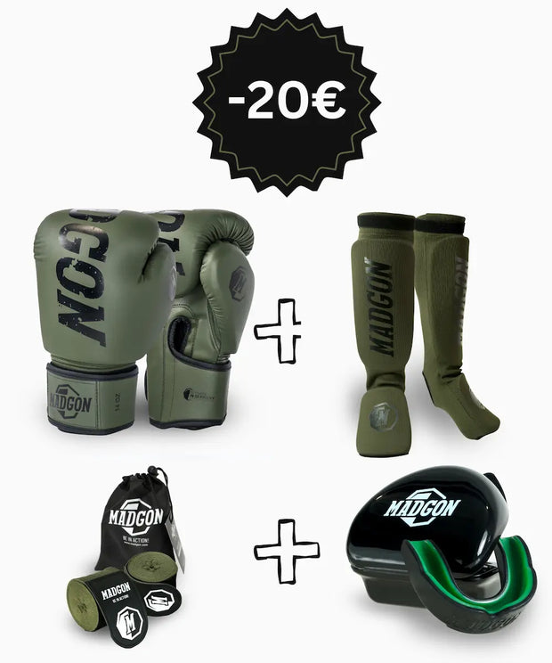 Starter Boxer Set olive MADGON