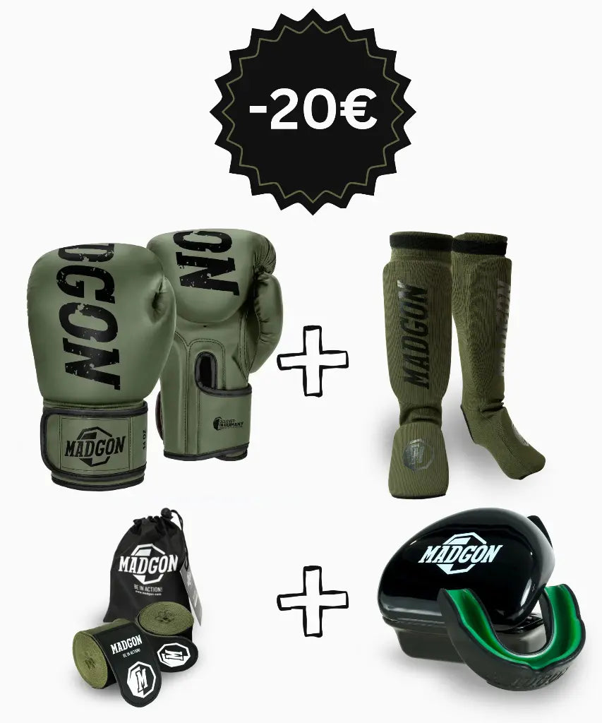 madgon-kampfsport-set-boxhandschuhe-schienbeinschoner-zahnschutz-olivgruen.png