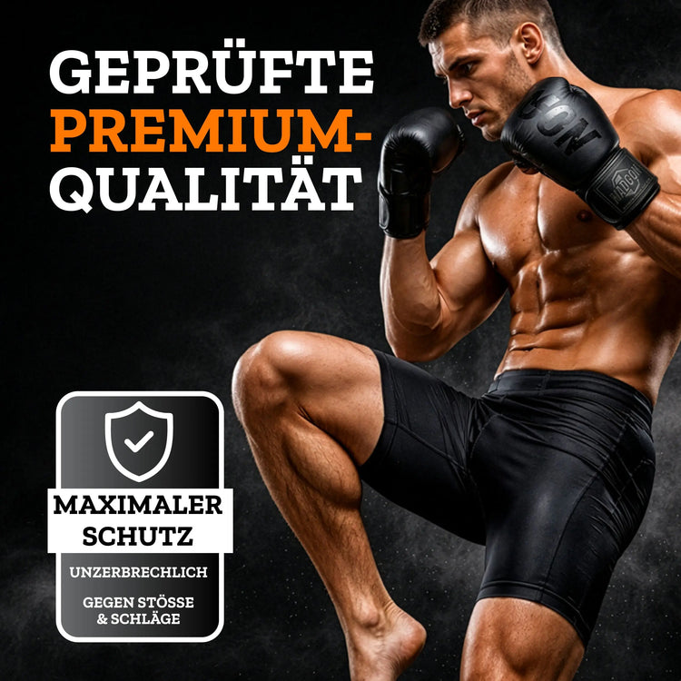 Geprüfte Premium-Qualität des MADGON Tiefschutzes für professionelles Box- und Kampfsport-Training
