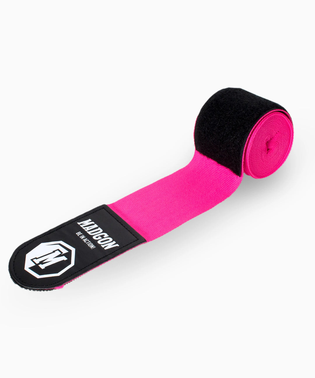 MADGON Boxbandagen pink in 3m 3,8m 4,5m für Männer und Frauen - Bandagen Boxen für Kickboxen, MMA, Boxer & Sparring mit Beutel