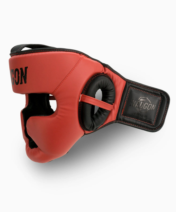 Kopfschutz Contaqt rot MADGON