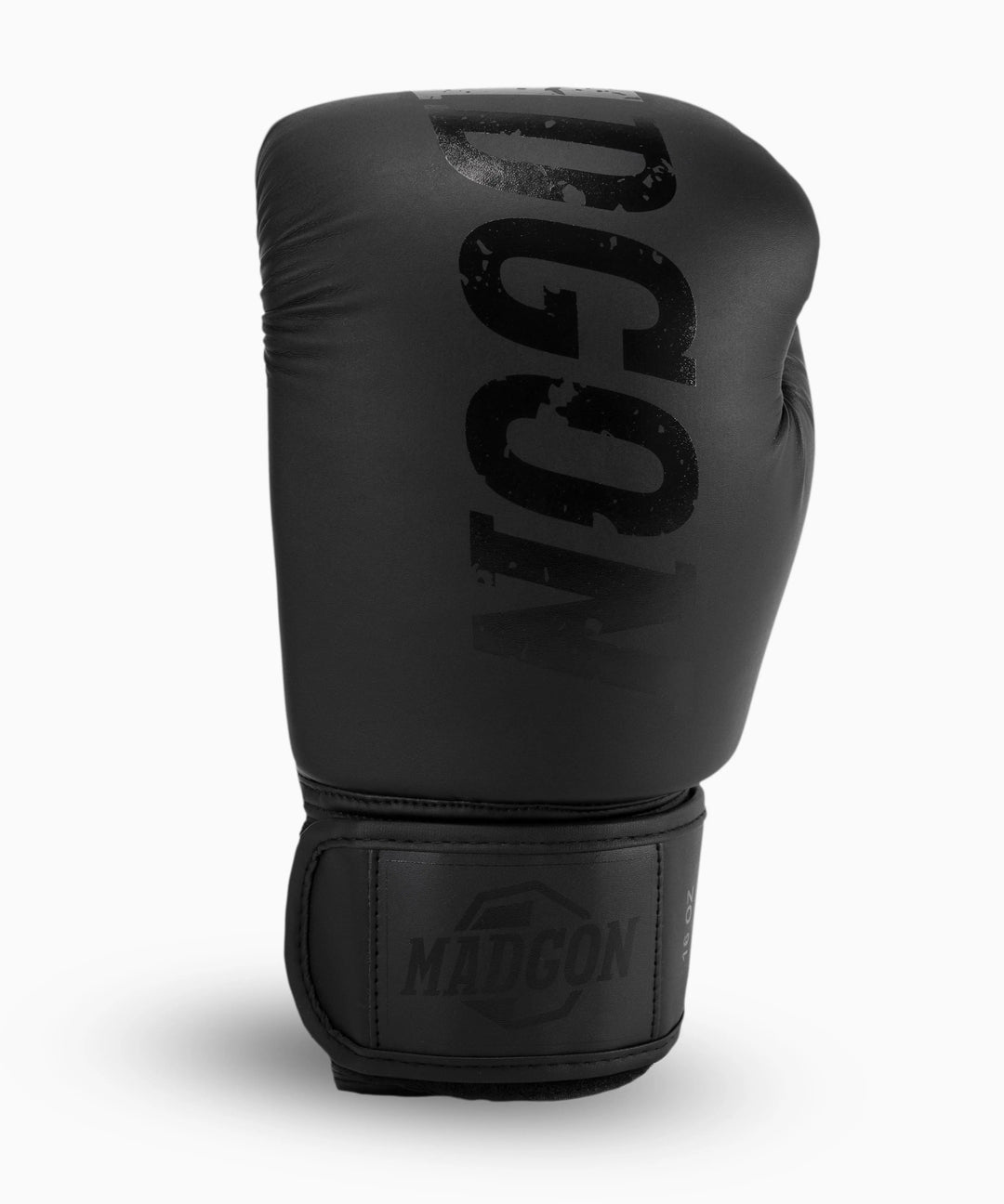 MADGON Premium Boxhandschuhe schwarz, Männer und Frauen Kickboxhandschuhe für Kampfsport, MMA, Sparring, Muay Thai und Boxen 10 12 14 16 oz