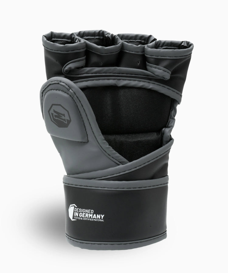 MMA Handschuhe Rookan schwarz/grau MADGON