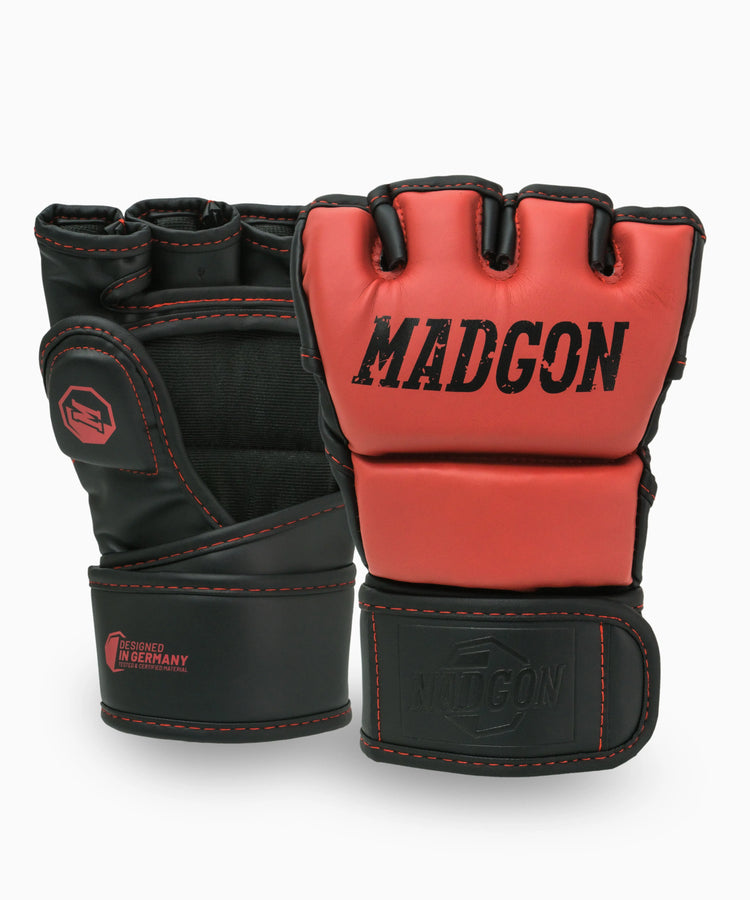 MMA Handschuhe Rookan rot MADGON