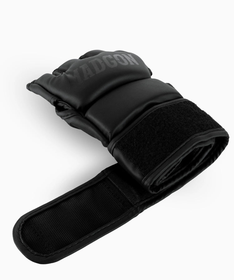 MMA Handschuhe Rookan mattschwarz MADGON