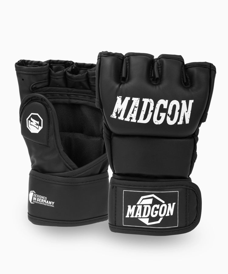 MMA Handschuhe Rookan schwarz MADGON