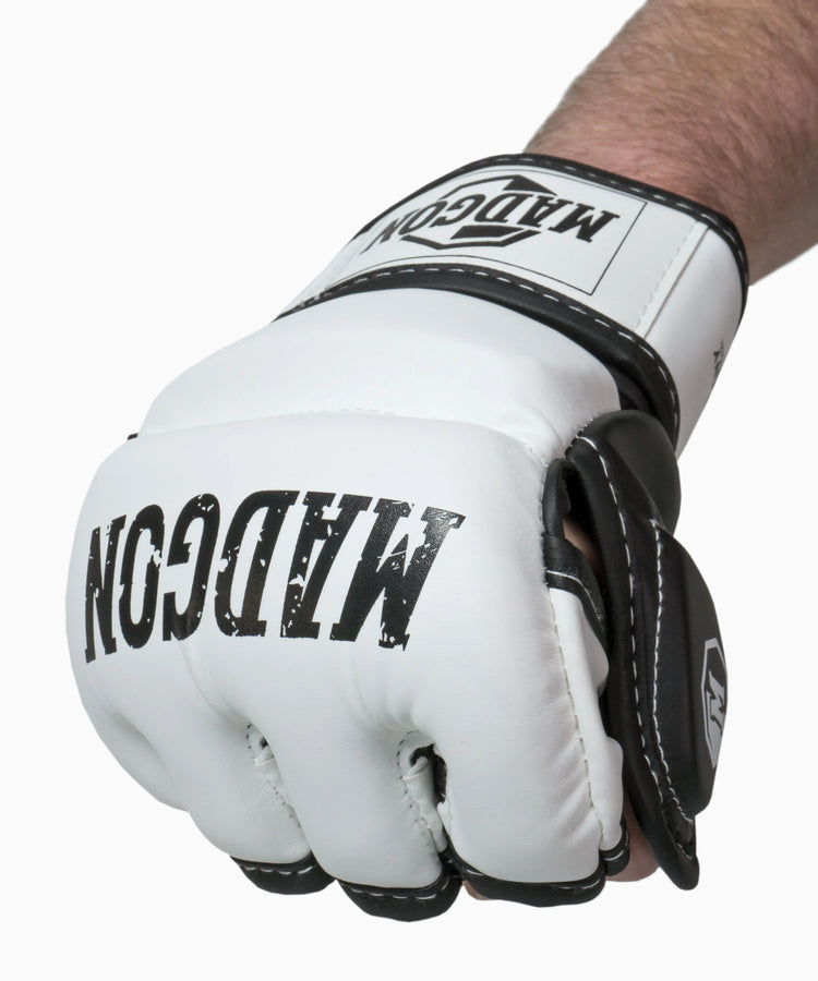 MMA Handschuhe Rookan weiß MADGON