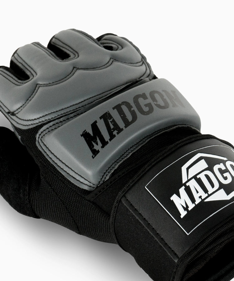 Sandsack Fitness Handschuh grau MADGON