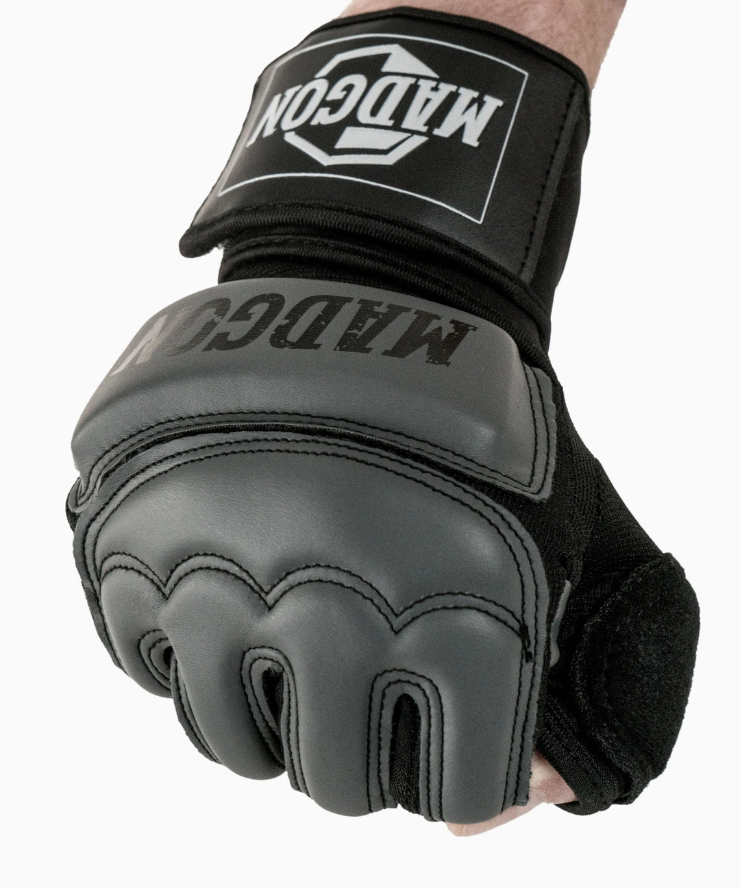 Sandsack Fitness Handschuh grau MADGON