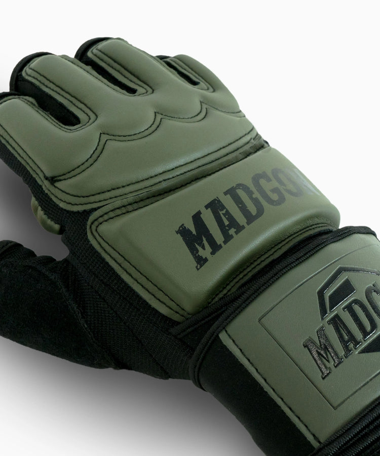 Sandsack Fitness Handschuh olive MADGON