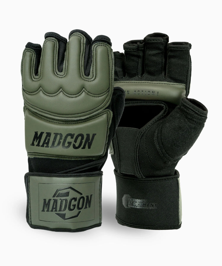 Sandsack Fitness Handschuh olive MADGON