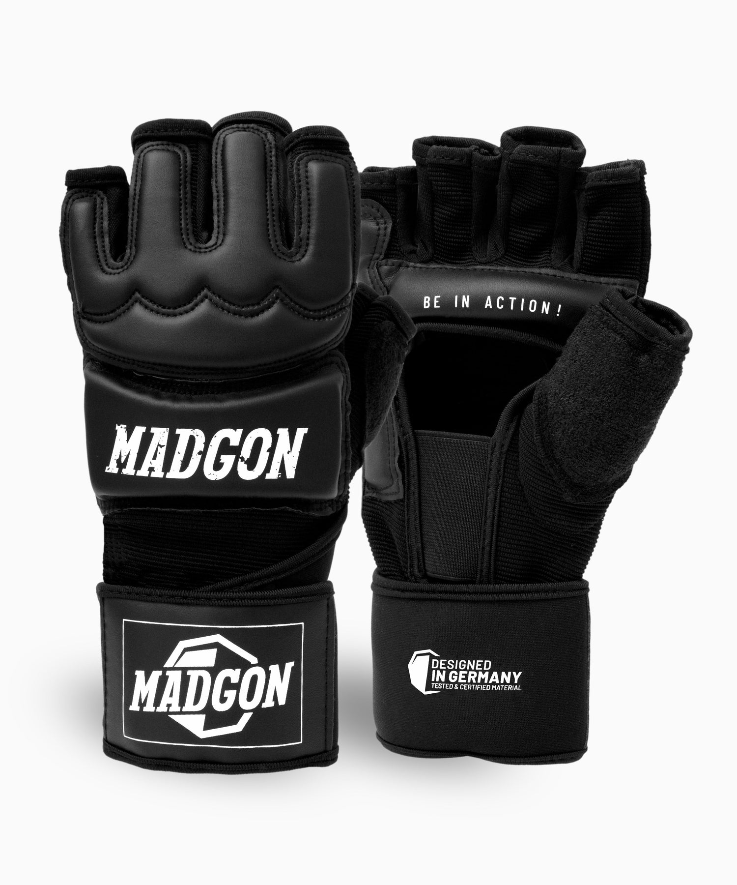 Sandsack Fitness Handschuh schwarz für Männer und Frauen – MADGON