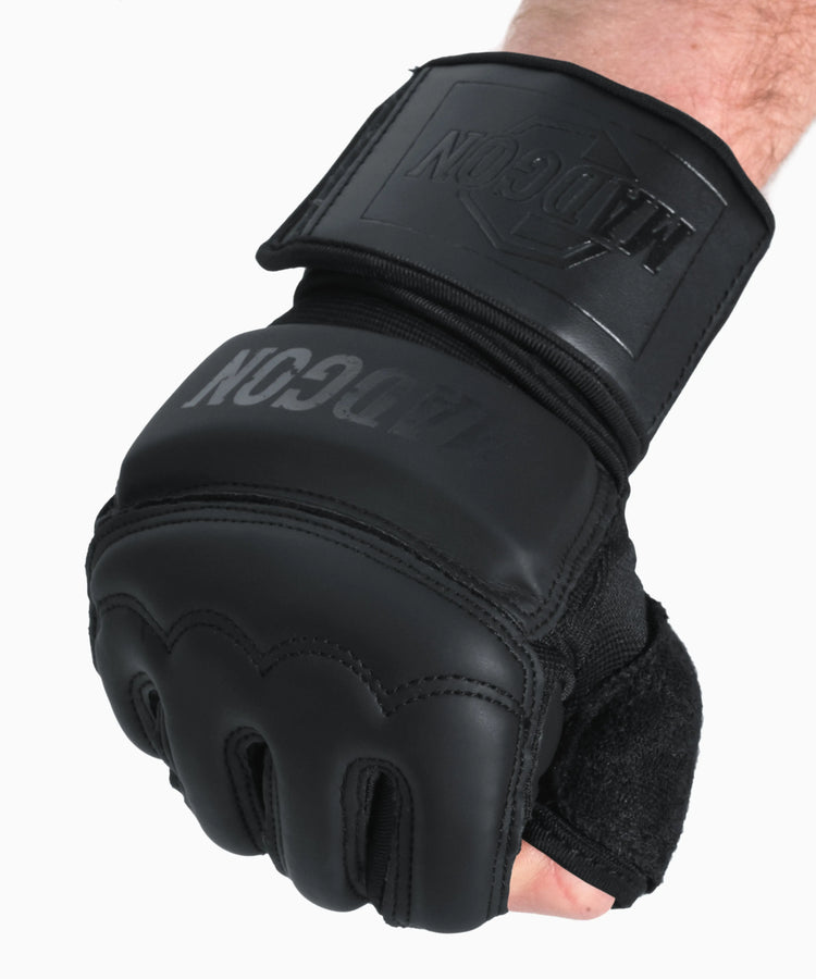 Sandsack Fitness Handschuh mattschwarz MADGON