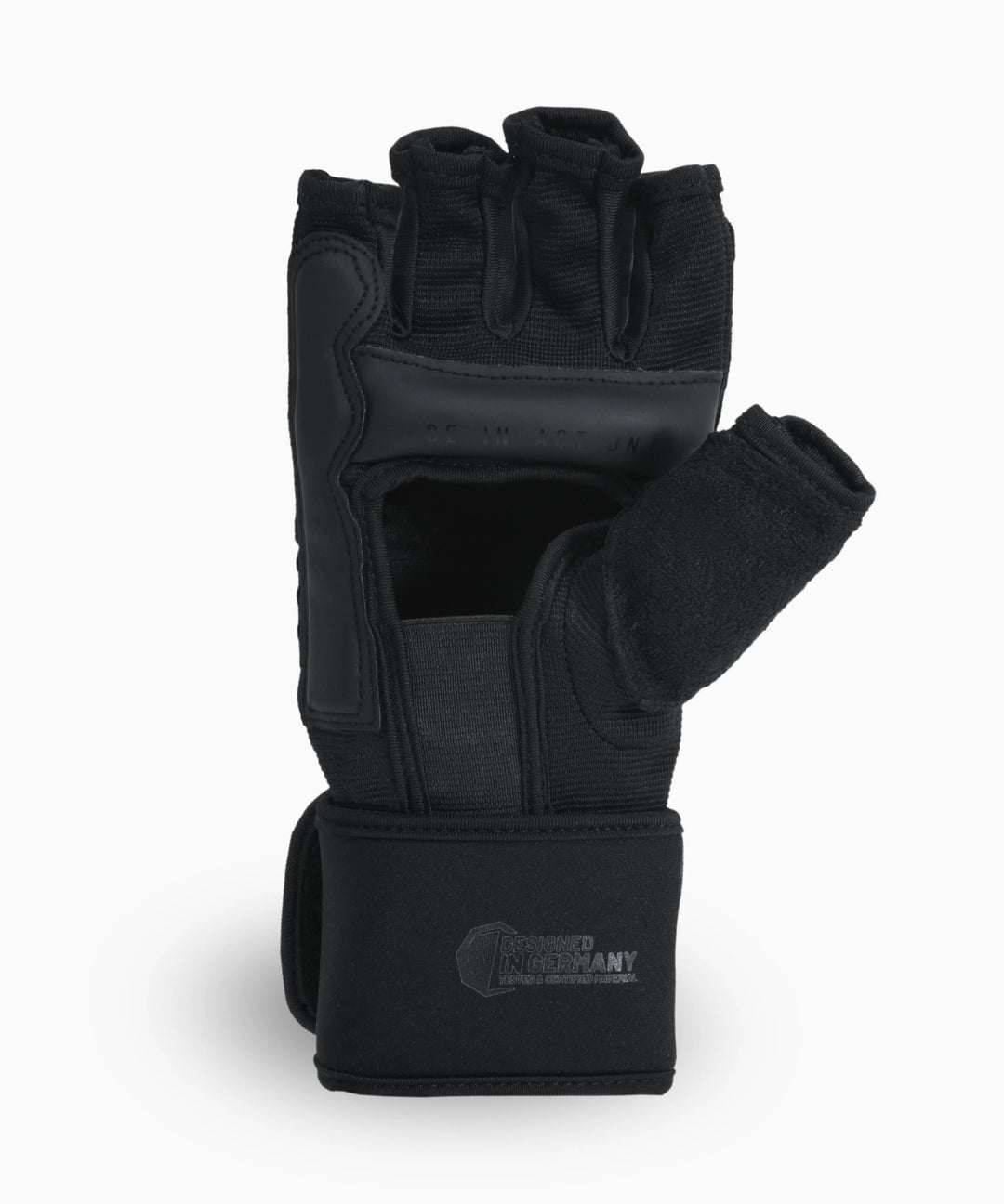 Sandsack Fitness Handschuh mattschwarz MADGON