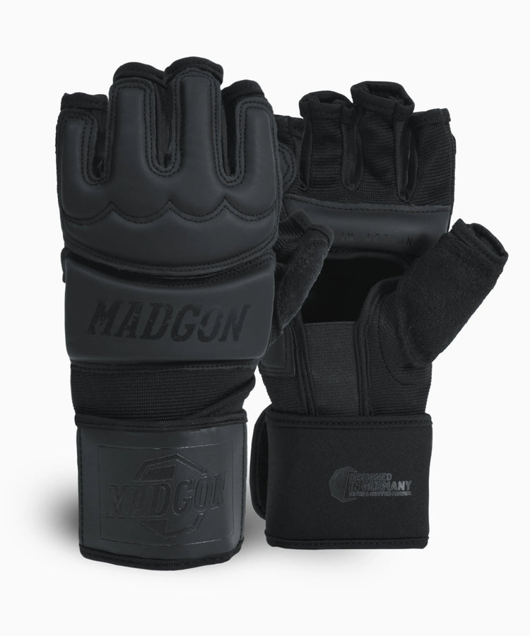 Sandsack Fitness Handschuh mattschwarz MADGON