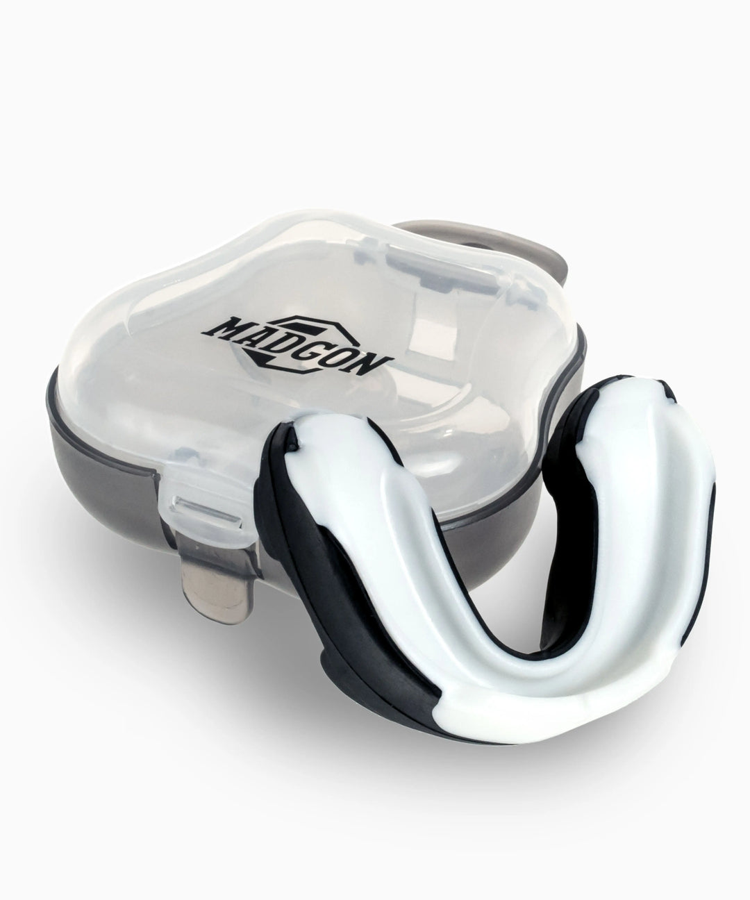 Mundschutz Premium schwarz/weiß MADGON